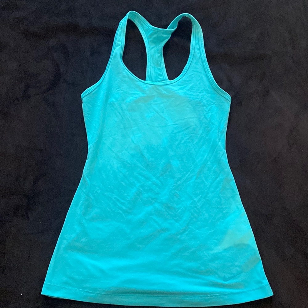 Teal Nike Racerback Tank